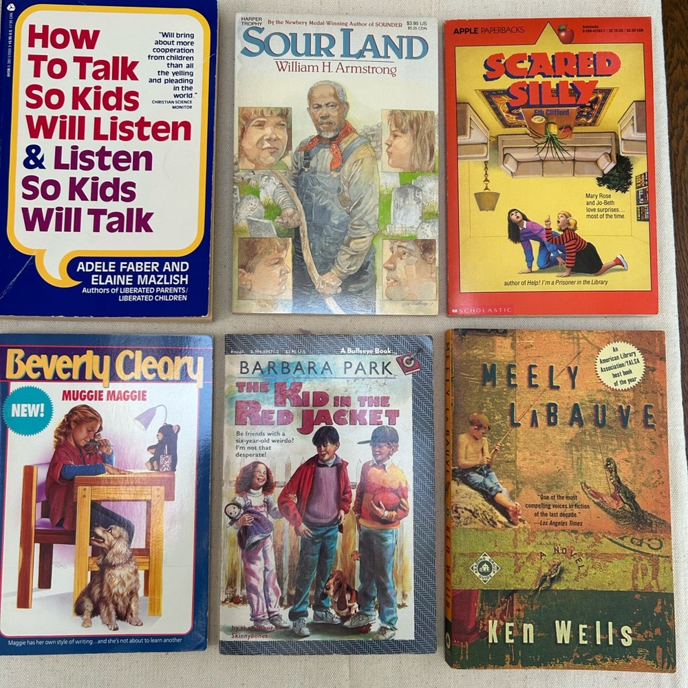 Set of 6 books, 1 for parent, 5 for the kids! $35 originally, such a deal now!!